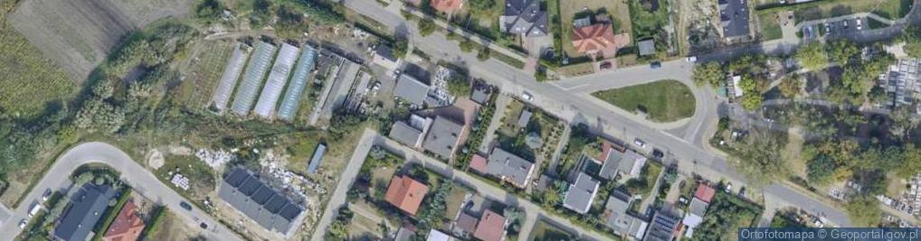 Zdjęcie satelitarne Marulewska ul.