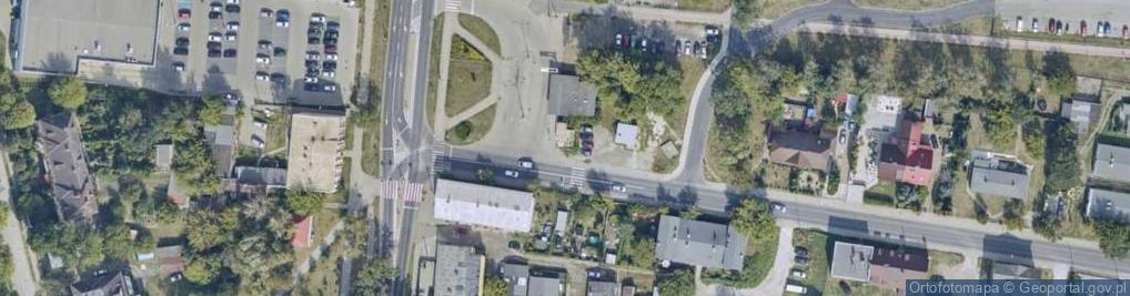 Zdjęcie satelitarne Mątewska ul.