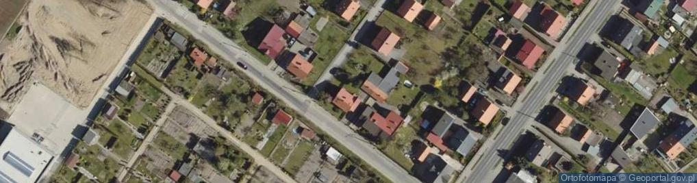 Zdjęcie satelitarne Maratońska ul.