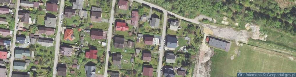 Zdjęcie satelitarne Makowa ul.