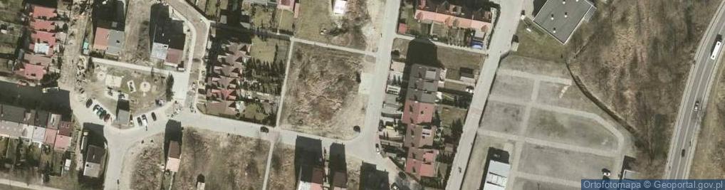Zdjęcie satelitarne Makowa ul.