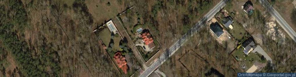 Zdjęcie satelitarne Malwy ul.
