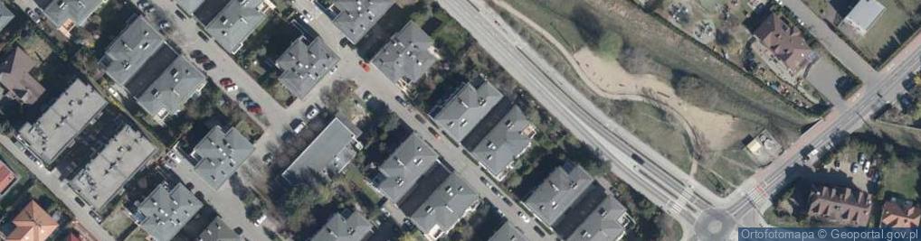 Zdjęcie satelitarne Magnolii ul.