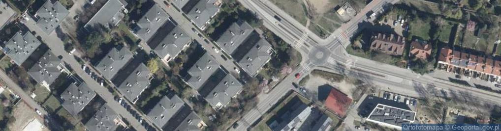 Zdjęcie satelitarne Magnolii ul.