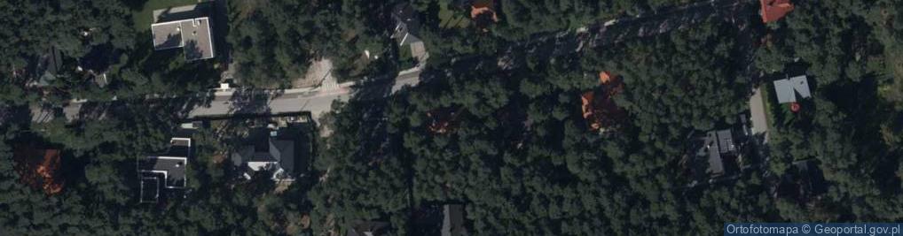 Zdjęcie satelitarne Malinowskiego, ks. ul.