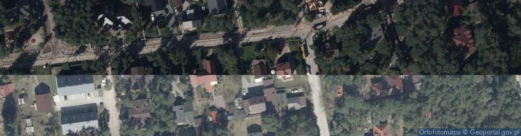 Zdjęcie satelitarne Malinowskiego, ks. ul.