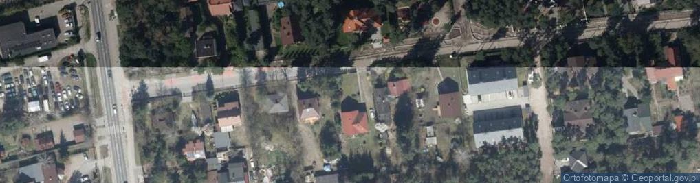 Zdjęcie satelitarne Malinowskiego, ks. ul.