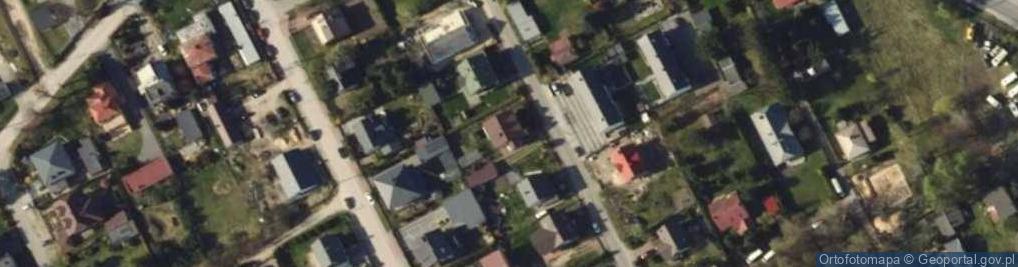 Zdjęcie satelitarne Makowa ul.