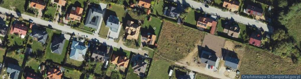 Zdjęcie satelitarne Makowa ul.
