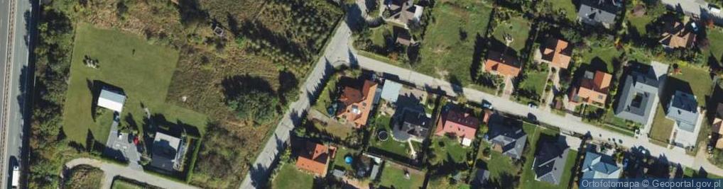 Zdjęcie satelitarne Makowa ul.