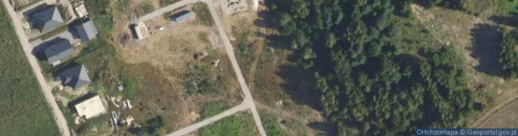 Zdjęcie satelitarne Mahoniowa ul.