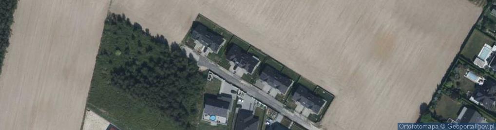 Zdjęcie satelitarne Mahoniowa ul.