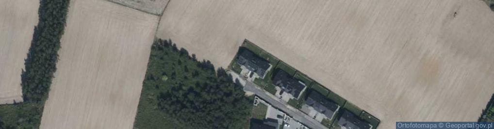 Zdjęcie satelitarne Mahoniowa ul.