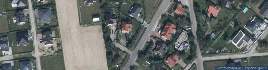 Zdjęcie satelitarne Malwowa ul.