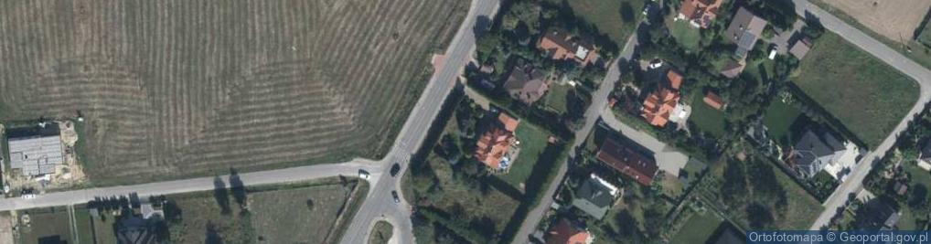 Zdjęcie satelitarne Malwowa ul.