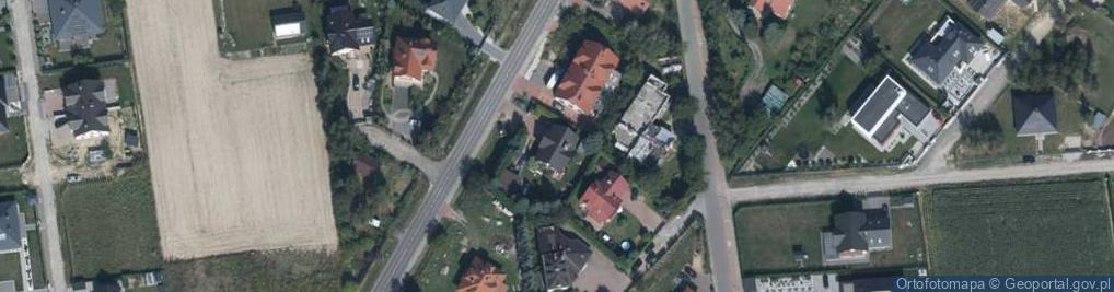 Zdjęcie satelitarne Malwowa ul.