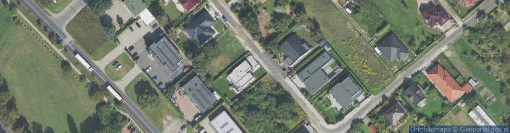 Zdjęcie satelitarne Makowa ul.