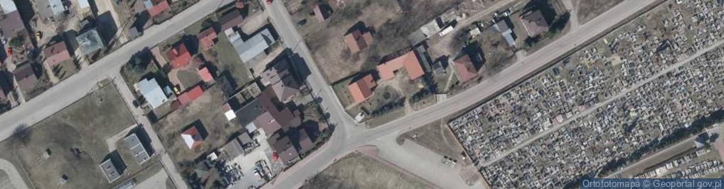 Zdjęcie satelitarne Martyrologii ul.