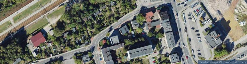 Zdjęcie satelitarne Małachowskiego ul.