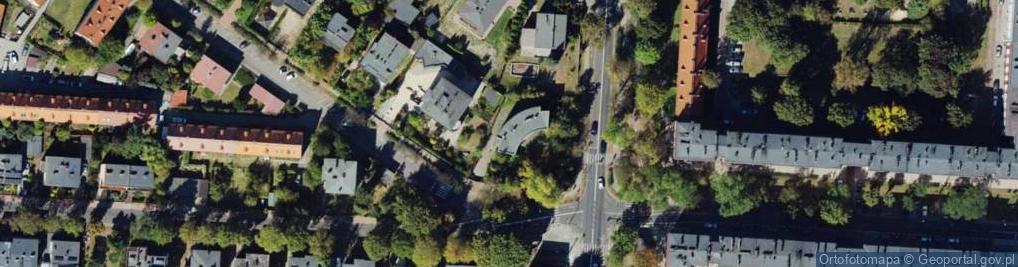 Zdjęcie satelitarne Mazowiecka ul.