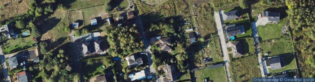 Zdjęcie satelitarne Maków ul.
