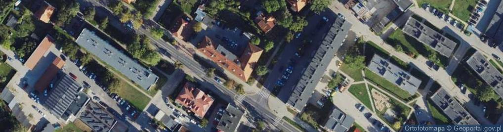 Zdjęcie satelitarne Mazurska ul.