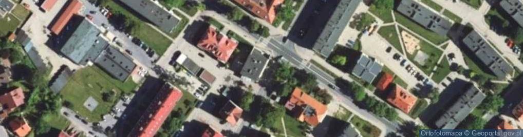 Zdjęcie satelitarne Mazurska ul.