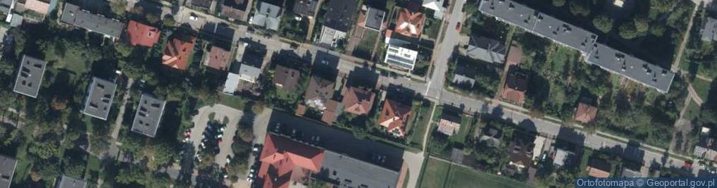Zdjęcie satelitarne Mazurska ul.