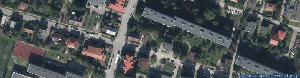 Zdjęcie satelitarne Mazurska ul.