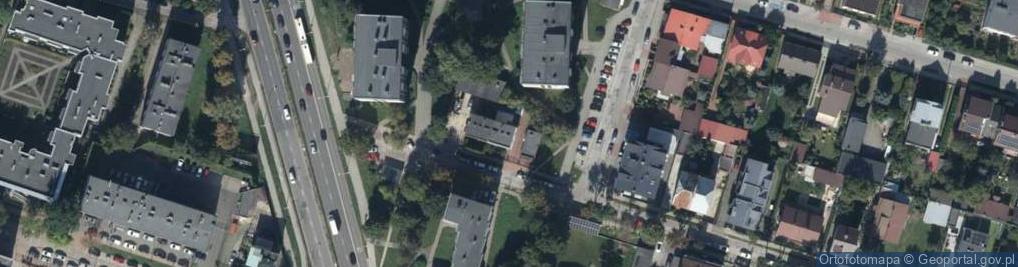 Zdjęcie satelitarne Mazurska ul.