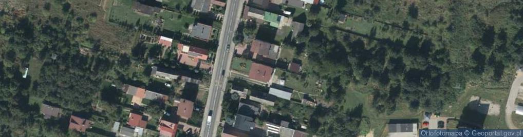 Zdjęcie satelitarne Malików ul.