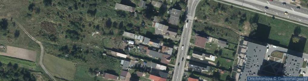 Zdjęcie satelitarne Malików ul.