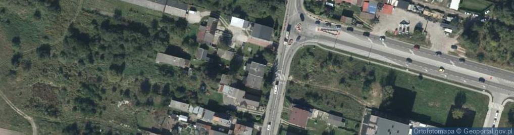 Zdjęcie satelitarne Malików ul.