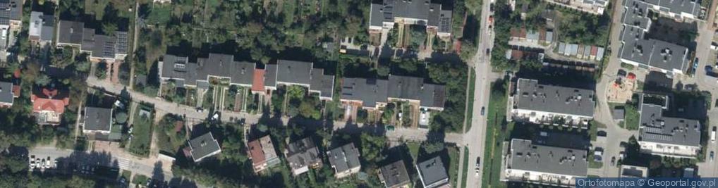Zdjęcie satelitarne Malachitowa ul.