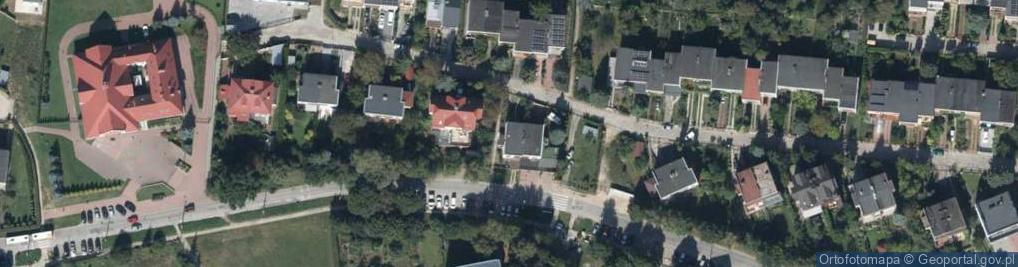 Zdjęcie satelitarne Malachitowa ul.