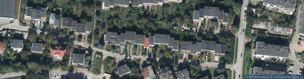 Zdjęcie satelitarne Malachitowa ul.