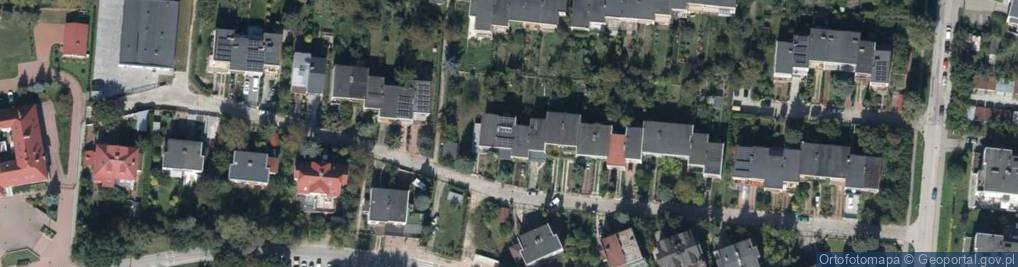 Zdjęcie satelitarne Malachitowa ul.