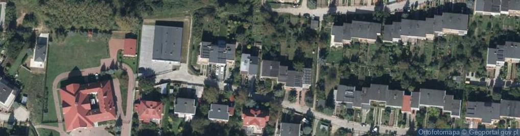 Zdjęcie satelitarne Malachitowa ul.