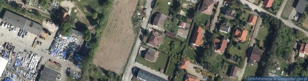 Zdjęcie satelitarne Makowa ul.