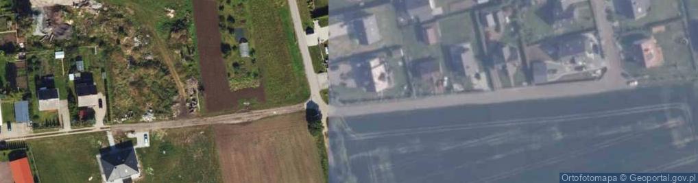Zdjęcie satelitarne Malinowa ul.