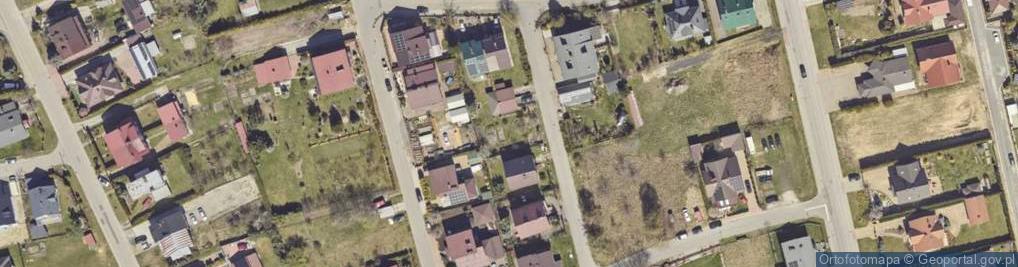 Zdjęcie satelitarne Makowa ul.