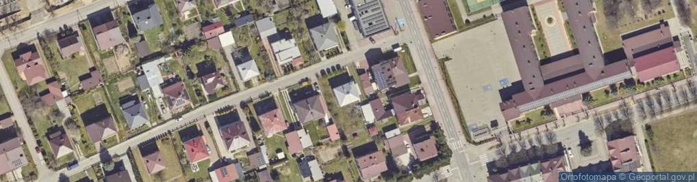 Zdjęcie satelitarne Matejki Jana ul.