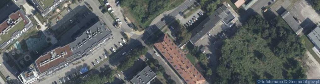Zdjęcie satelitarne Mazowiecka ul.