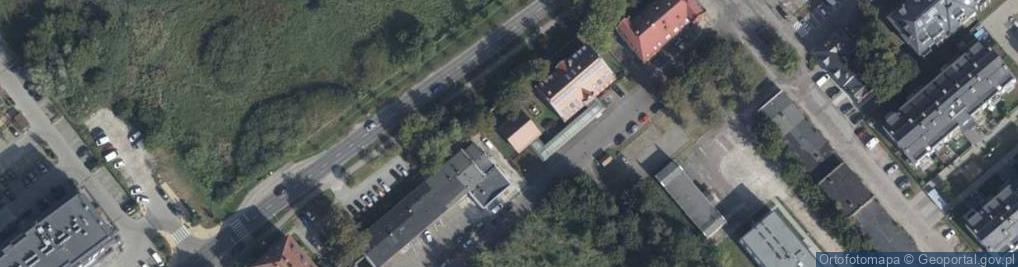Zdjęcie satelitarne Mazowiecka ul.