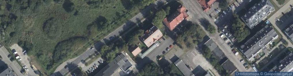 Zdjęcie satelitarne Mazowiecka ul.