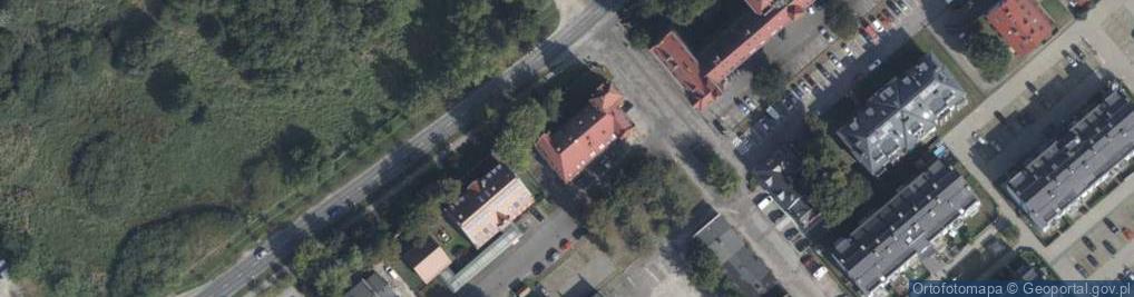 Zdjęcie satelitarne Mazowiecka ul.