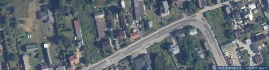 Zdjęcie satelitarne Mazowiecka ul.