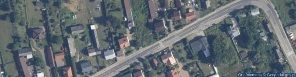 Zdjęcie satelitarne Mazowiecka ul.