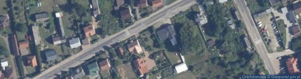 Zdjęcie satelitarne Mazowiecka ul.