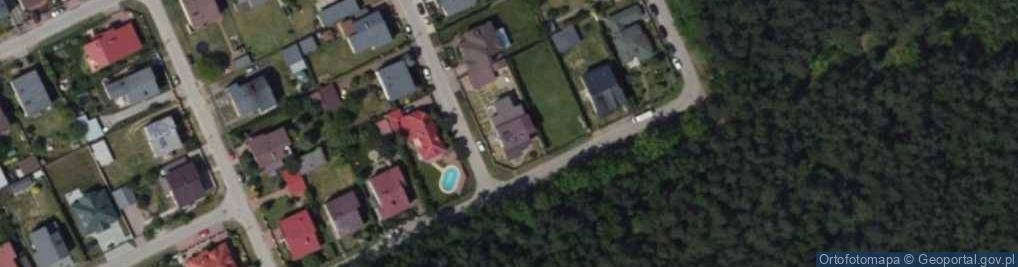 Zdjęcie satelitarne Marsjańska ul.